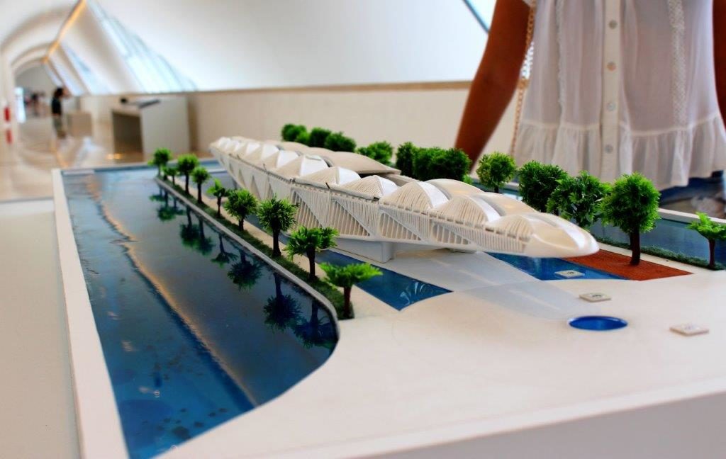 Marque do Museu do Amanhã, Projetado pelo arquiteto espanhol Santiago Calatrava (Foto: La Viagem)