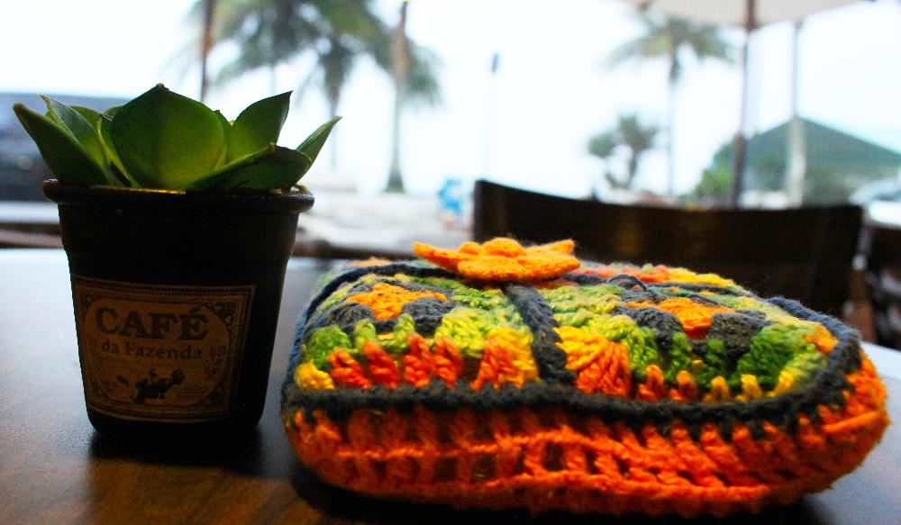 Enquanto você bebe seu café, poderá admirar a Praia do Tombo (Divulgação / La Viagem)