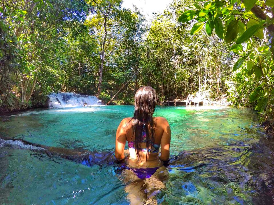 A viajante brasileira, Tarini Ferreti, viaja o Brasil de carona (Foto: Tarini Ferreti)