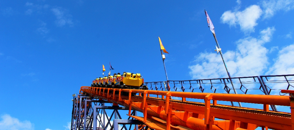 Na Star Montain, você tem dois loopings seguidos e muita adrenalina em seu passeio (Foto: La Viagem)