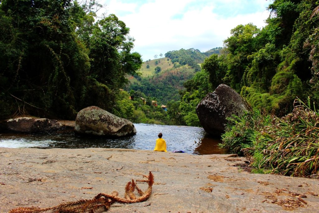 A Cachoeira do Retiro, fica próxima a cachoeira das 7 quedas na cidade de Gonçalves, no Sul de Minas Gerais. (Foto: La Viagem)