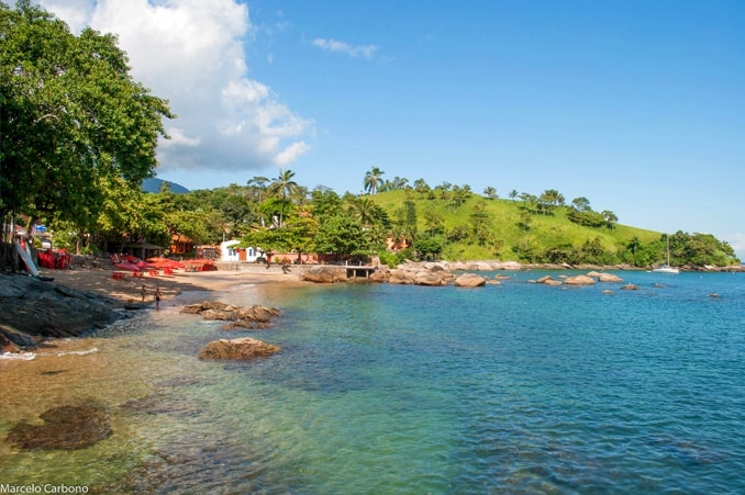 A Praia das Pedras Miúdas é um destino recomendado para sua visita a Ilhabela, litoral norte de São Paulo. (Foto: Marcelo Carbono / Divulgação)
