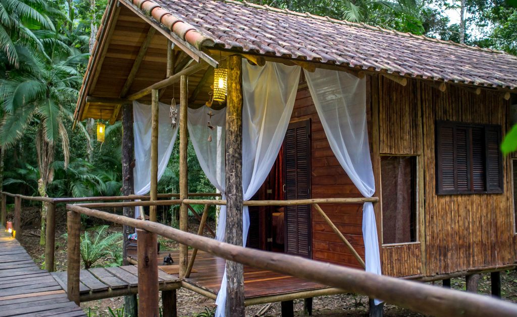 Glamping Mangarito, na cidade de Iporanga, próximo ao PETAR. Uma hospedagem com imersão na natureza e simplicidade. (Divulgação/Internet)