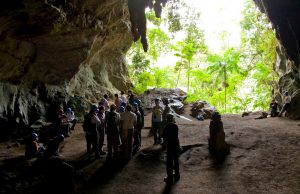A entrada da Caverna Morro preto, em Petar, no Vale do Ribeira (Divulgação / Internet)