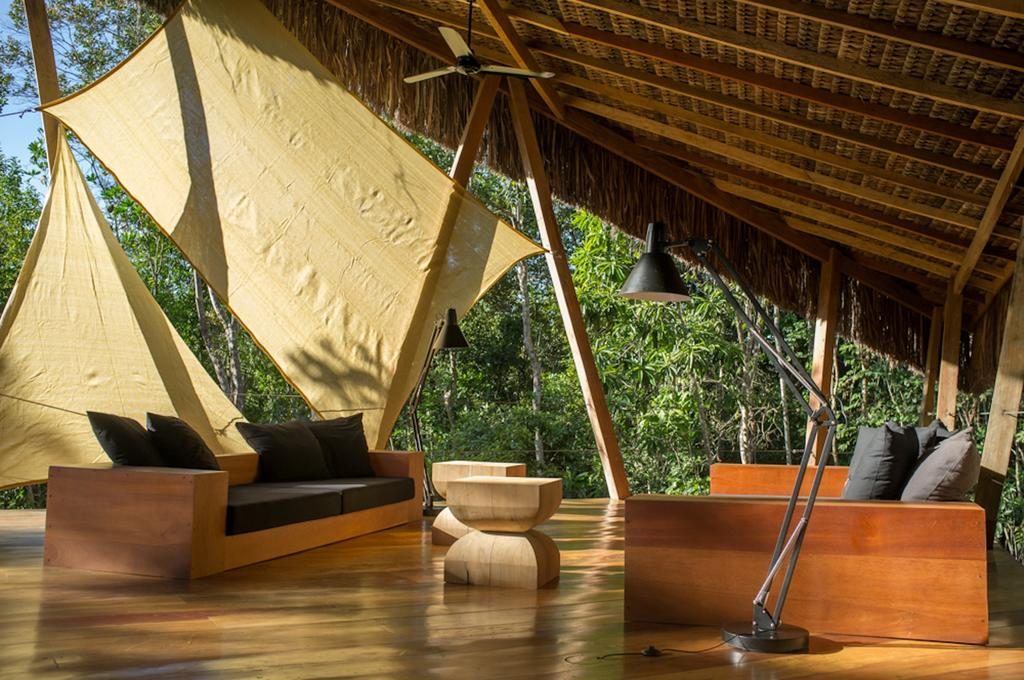 Villa Kabru, na cidade de Itacaré na Bahia. O Glamping que mistura sofisticação e interação total com a Mata Atlântica. (Divulgação/Internet)