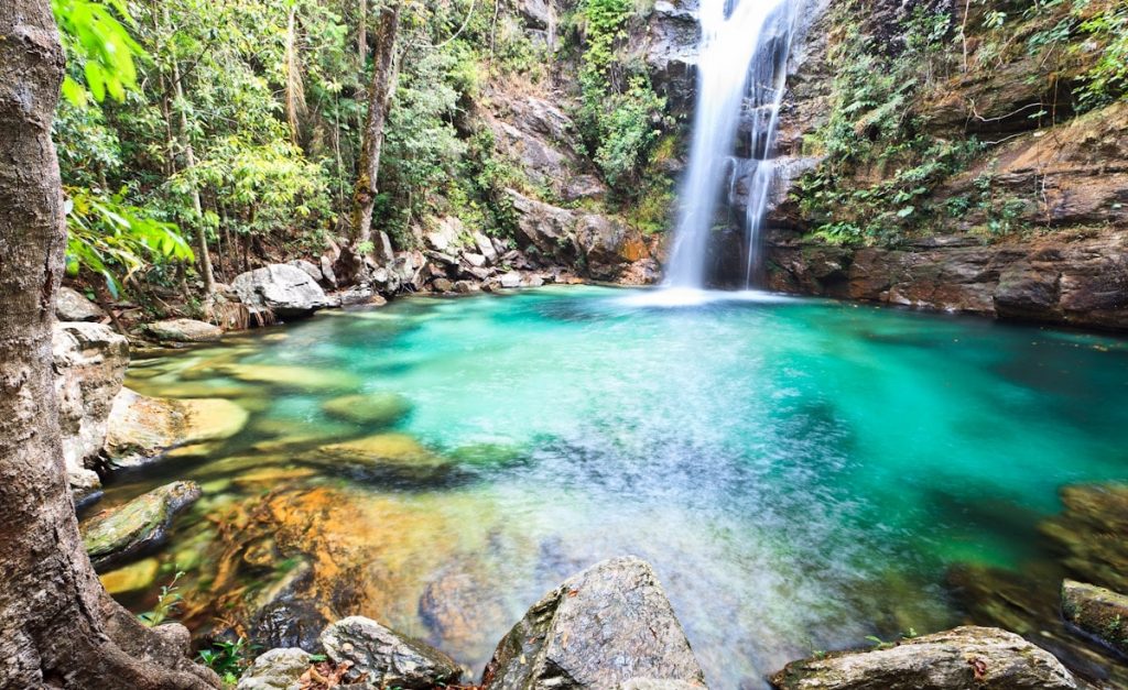A belíssima Chapada dos Veadeiros, cartão postal de Goiás. Venha conhecer a natureza do Brasil. (Divulgação / Internet)