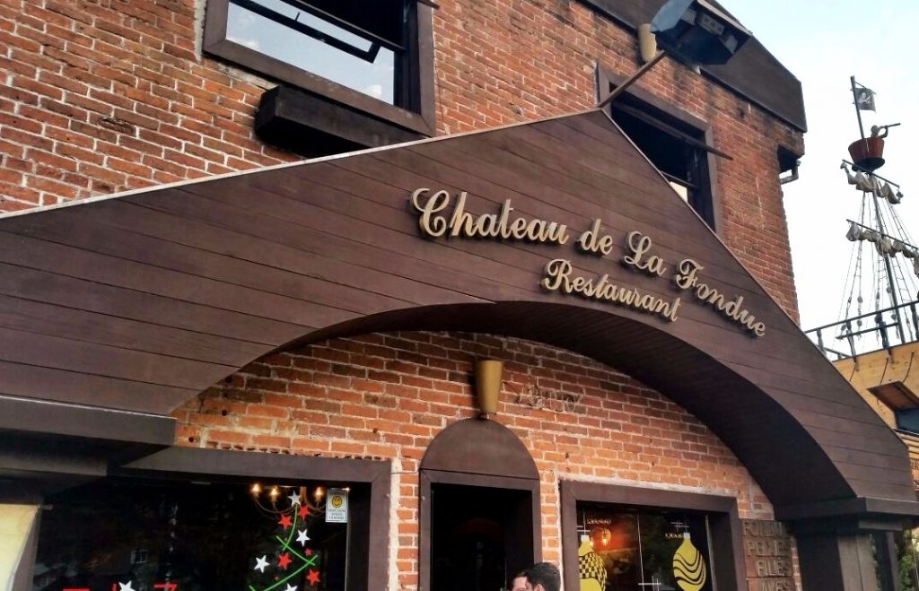 Fachada do Chateau de la Fondue, localizado em Gramado, no Rio Grande do Sul (Divulgação/Internet)