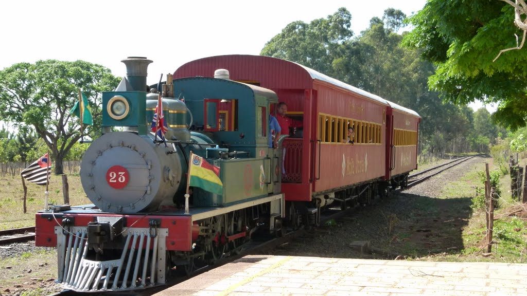 O Trem Turístico Maria Bonita é é para quem gosta de charme. (Divulgação/Internet)