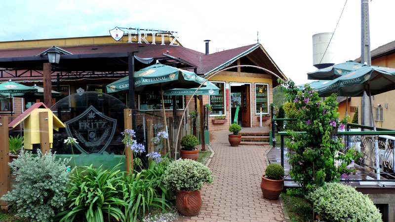 A sede da Cervejaria e Restaurante Fritz, localizado em Monte Verde, em Minas Gerais. (Divulgação: Esse mundo é nosso)