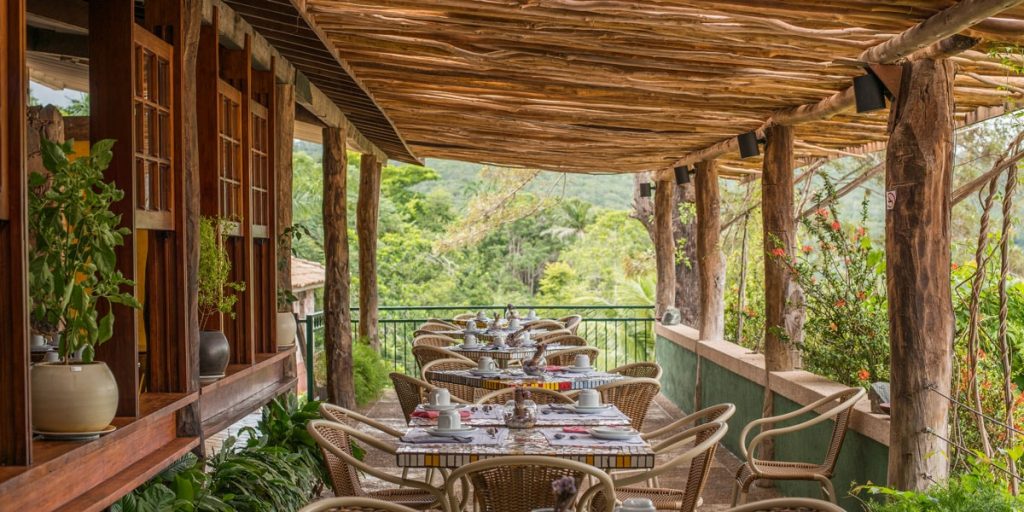 O Hotel Canto das Águas nasceu na curva do rio Lençois, na Chapada Diamantina, na Bahia (Divulgação/Internet)