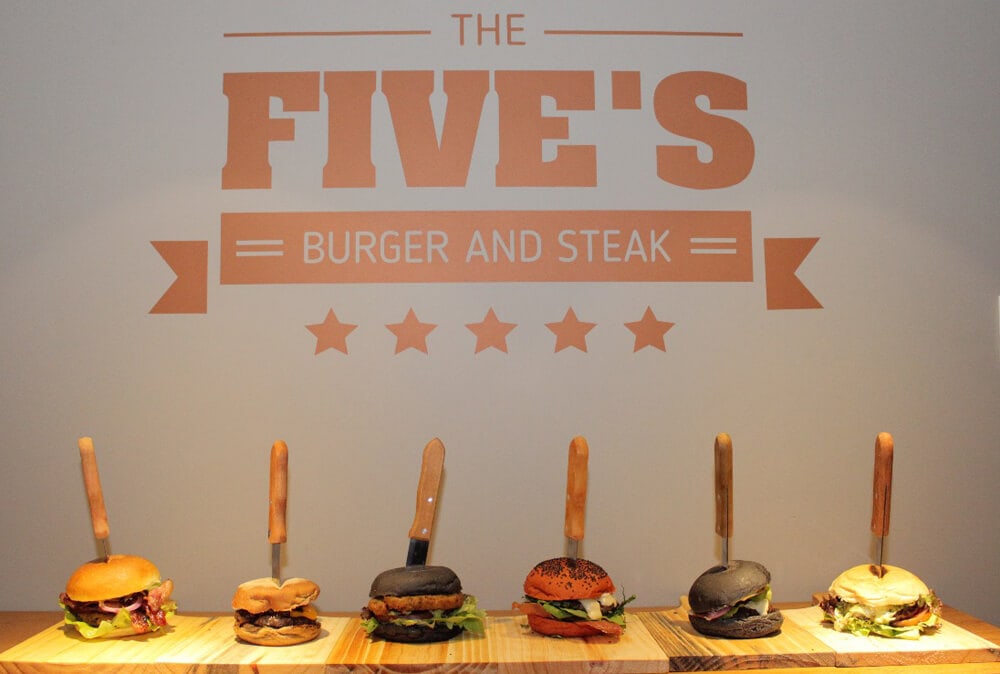 Os cinco Hamburgueres dathe Five's atendem todos os tipos de gosto! (Divulgação/Rafael Cicconi)