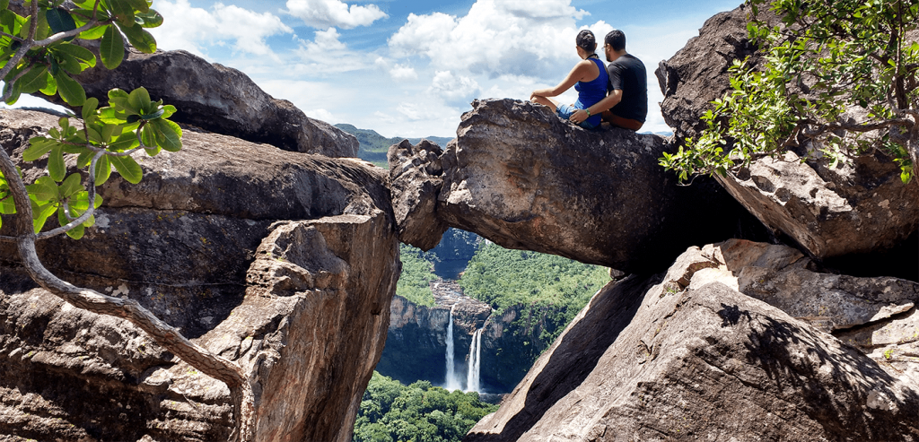O Mirante da Janela o ponto mais alto do Canyon do Rio Preto. (Divulgação/Internet)