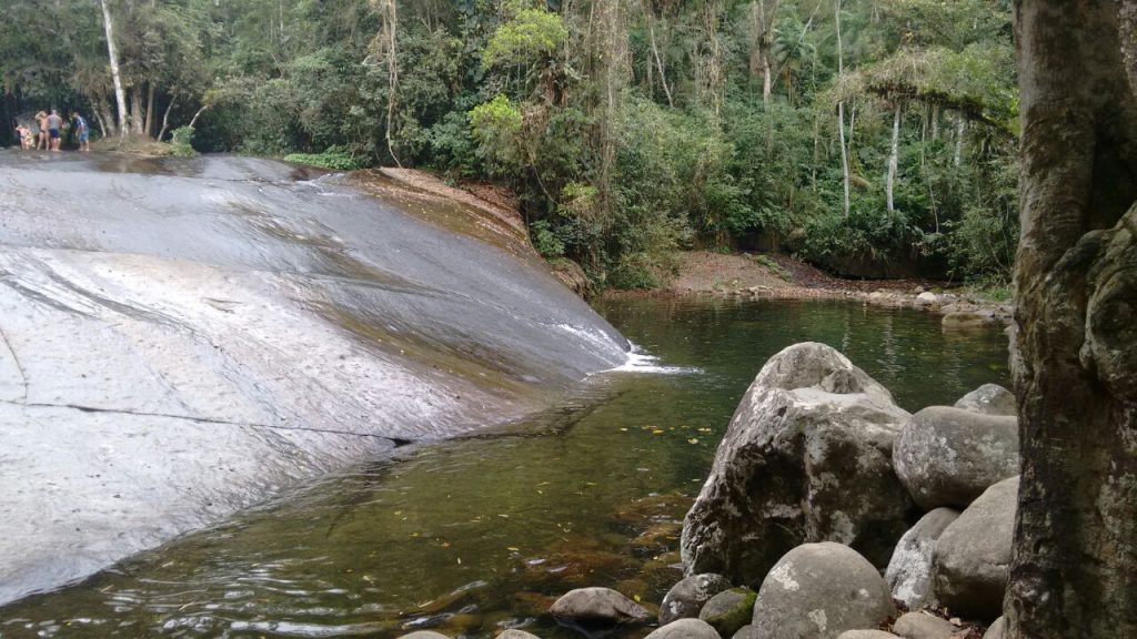 Cachoeira do Tobogã, na cidade de Paraty, no Rio de Janeiro. (Foto: Thiago Tucunduva)