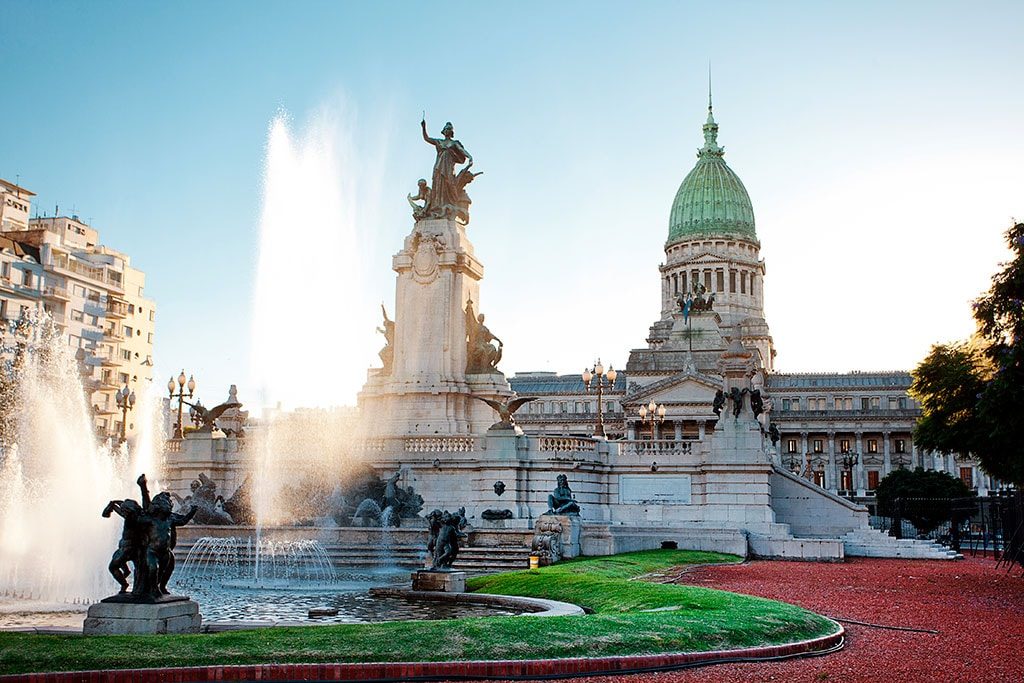 Congresso Nacional em Buenos Aires, Argentina.