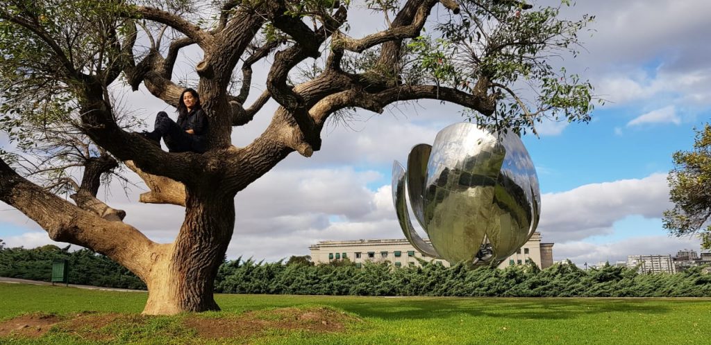Floralis Genérica em Buenos Aires, Argentina.