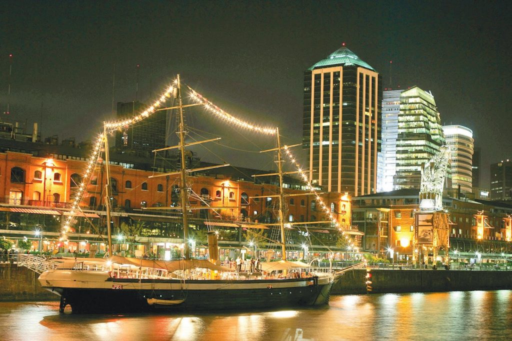 Puerto Madero em Buenos Aires, Argentina.